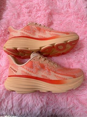 Orange Women’s Slip-on Breathable Non-Slip Running Shoes size 10